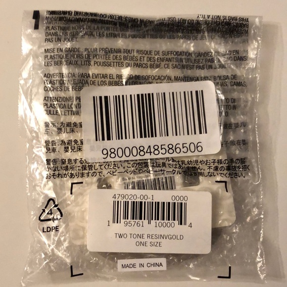 Banana Republic resin hoop earrings - Picture 6 of 7